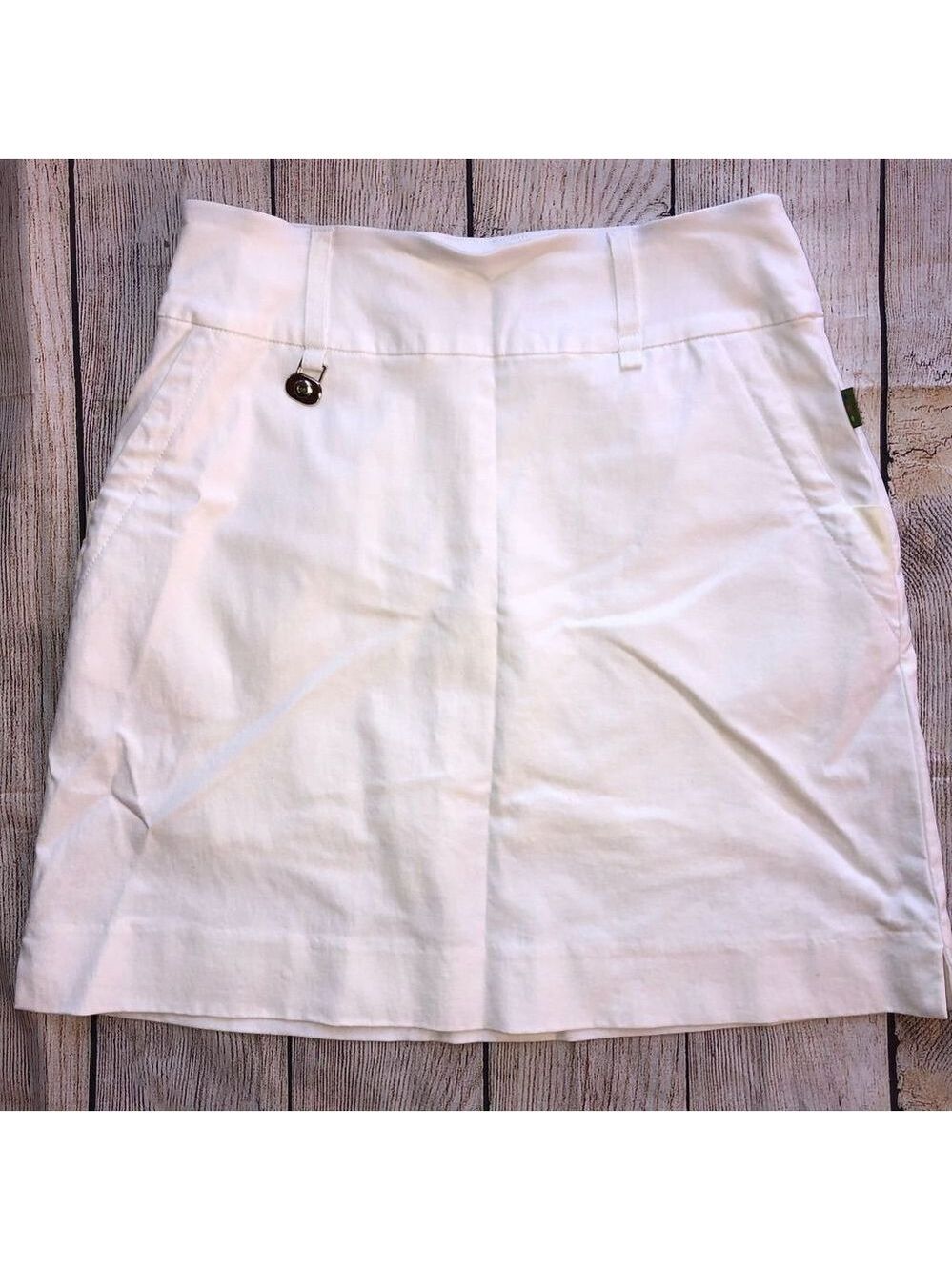 𝅺nwot Womens Size 2 Swing Control White Skort
